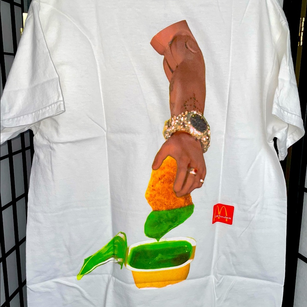 Travis Scott McDonald’s Merch Tee